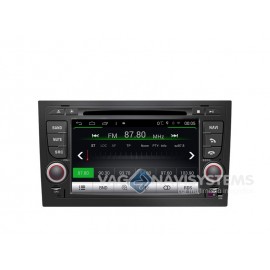Navidroid® Audi A4 (8E) 2003/08 - Android 4.4.4, GPS, 7" HD 1080P, DVD, BT, WI-FI, Quad Core, 16GB, Mirror Link