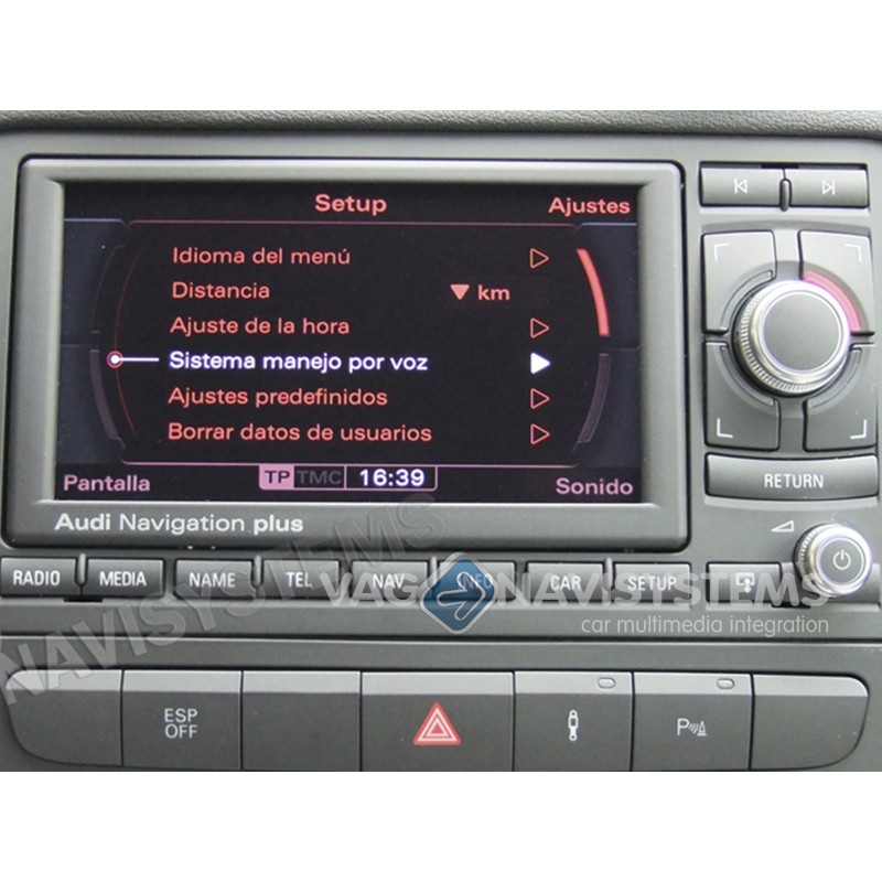 Actualización SDS para Audi RNS-E / Seat Exeo Mediasystem 192 y 193