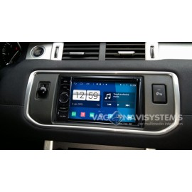 Navidroid® Doble DIN para Range Rover Evoque (Android 4.4.4, GPS, 6.2" HD 1080P, DVD, BT, WI-FI, Quad Core, 16GB, Mirror Link)