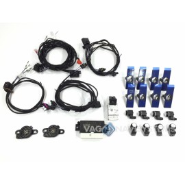Parking distance control PDC with OPS - Front + rear retrofit - Seat Ibiza (5D) 2016+