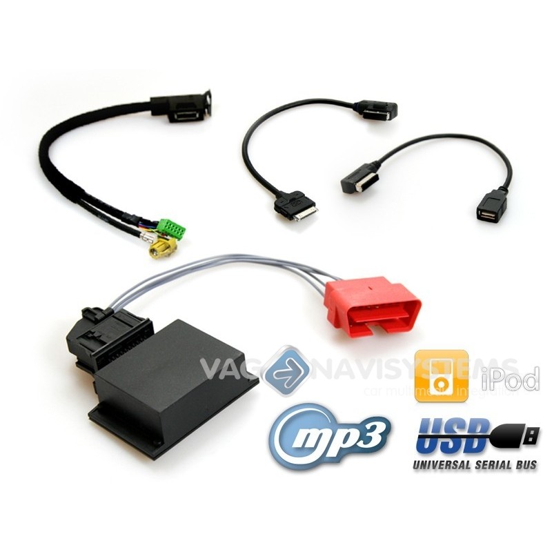 Media IN / MDI - Retrofit set - Volkswagen Touareg 7P with RNS 850