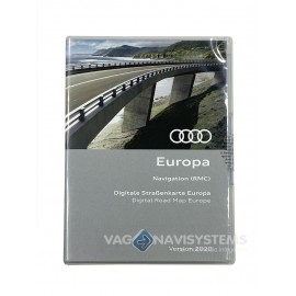 Europe maps & activation 2020 - 2021 - Audi A1 (8X), A6 (4G), A7 (4G) y Q3 (8U)