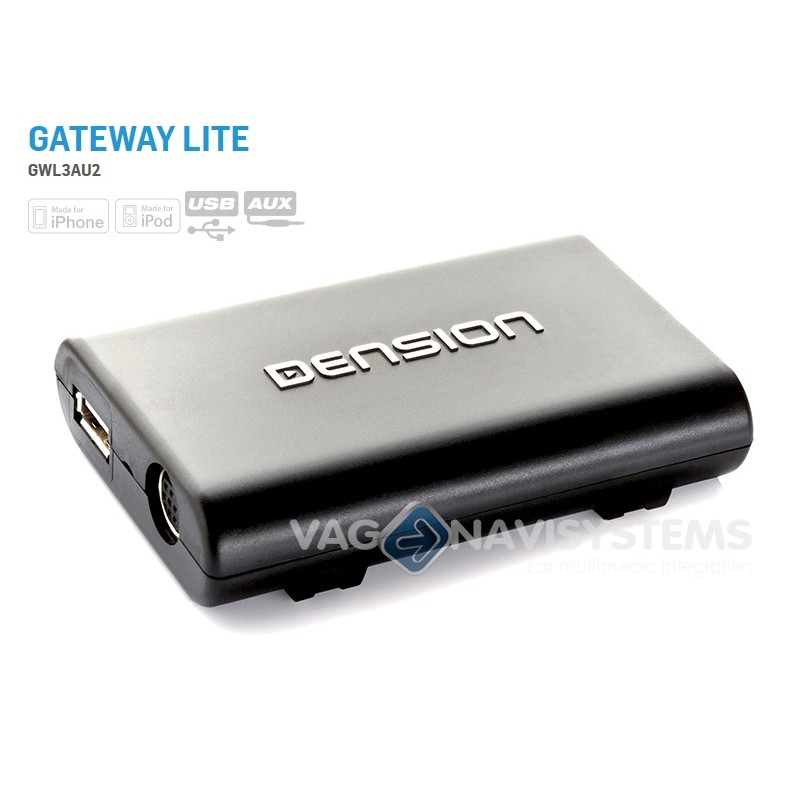 Dension Gateway Lite - GWL3AU2 - Audi 1998/2008 - ISO