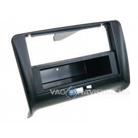 Autoradio 2 DIN mounting frame - Audi TT (8J) with pocket