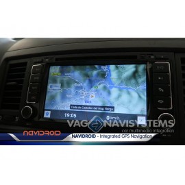 Navidroid® VW Touareg, California, T5 Multivan - Android 4.4.4, GPS, 7" HD 1080P, DVD, BT, WI-FI, Quad Core, 16GB, Mirror Link