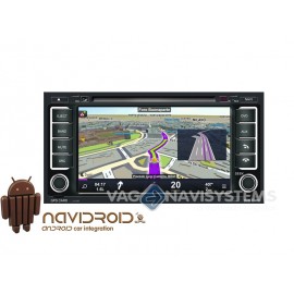 Navidroid® VW Touareg, California, T5 Multivan - Android 4.4.4, GPS, 7" HD 1080P, DVD, BT, WI-FI, Quad Core, 16GB, Mirror Link