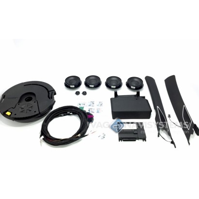 Kit de reequipamiento - sistema de sonido Dynaudio - VW Golf 7 VII (AU) para Discover PRO - 5G0035456