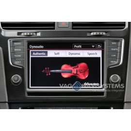 Kit de reequipamiento - sistema de sonido Dynaudio - VW Golf 7 VII (AU) para Discover PRO - 5G0035456