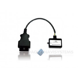 Interface activador entrada cámara trasera OBD Grupo VW - RNS315, RNS510, RCD510 & Skoda Bolero con de conector 26pin, 1x