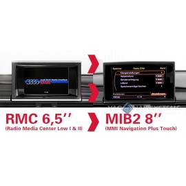 Kit de reequipamiento - Audi RMC -- MIB2 con Audi Smartphone inteface (Apple CarPlay & Android Auto) - A6 & A7 (4G)