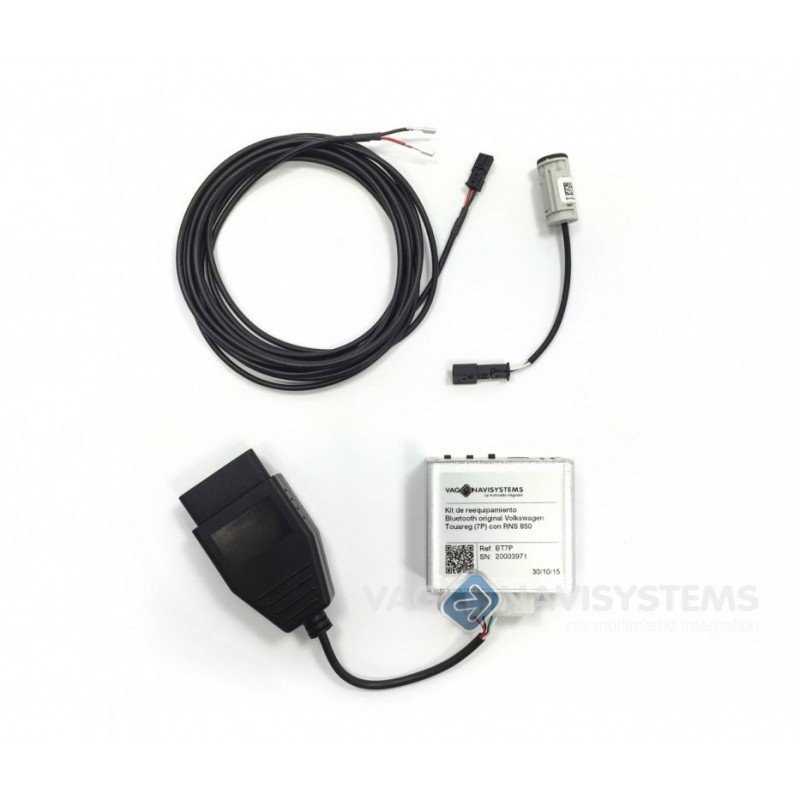 Kit de reequipamiento - Bluetooth original Volkswagen - Touareg (7P) con RNS 850