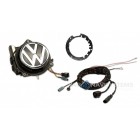 Retrofit kit - "OEM look" rear view camera + interface - VW Polo (6C) - 5" Composition color