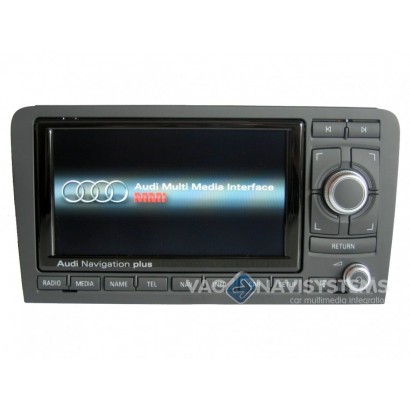 Navegador Audi RNS-E MEDIA LED - 8P0035193G - Audi A3, S3, RS3 (8P) - Reacondicionado