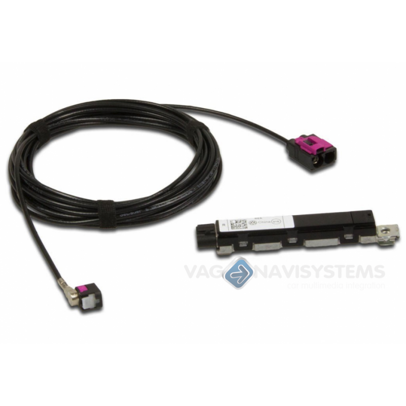 Kit de Reequipamiento - Amplificador de antena DAB o DAB+ para VW RNS 510 RCD 510 RNS 310 RNS 315