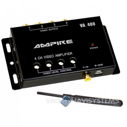 Video-Distributor / Amplifier AMPIRE VA400, fourfold