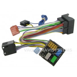 Radio adapter - New Quadlock with ISO (to mute)- RMC, MIB, MMI 3G low, Composition - Audi, Volkswagen, Seat, Skoda