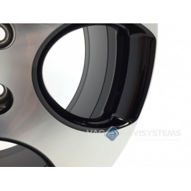 1K0601025BA FZZ - Volkswagen Detroit 18’’ Genuine alloy wheels in Black/Aluminium polished - set of 4