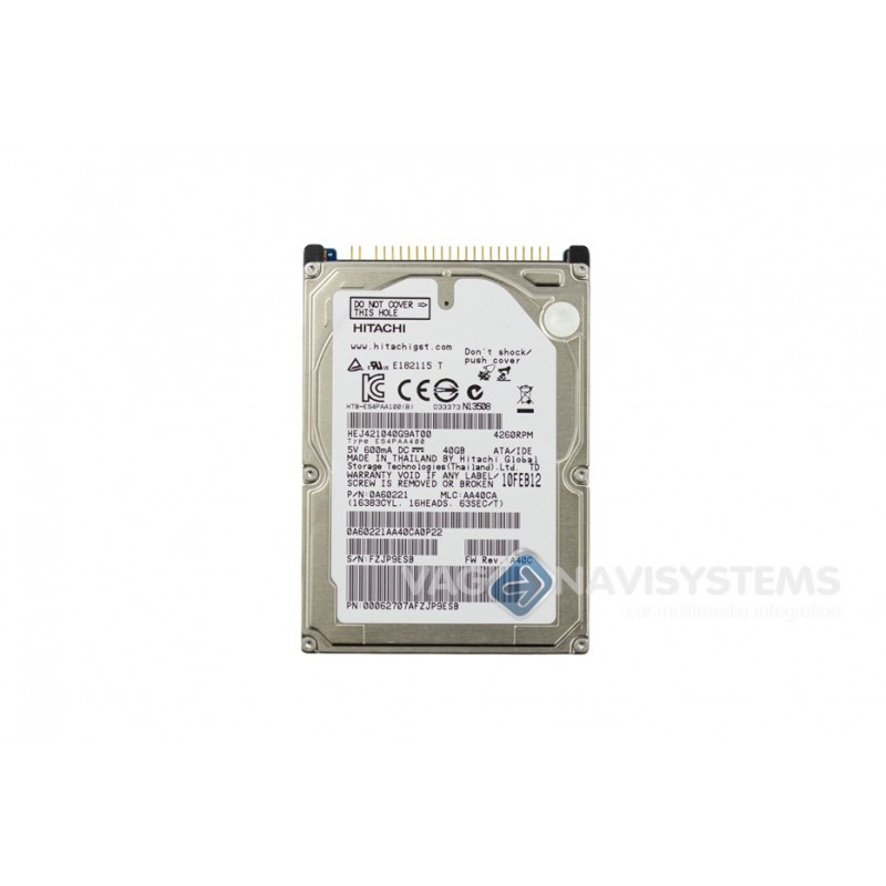 RNS 510 - Disco duro de 40gb original Hitachi - HDD