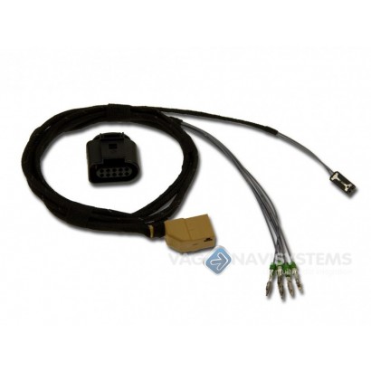 Cableado para aparcamiento, PDC con unidad delante - Conexión delantera - Volkswagen, Seat, Skoda