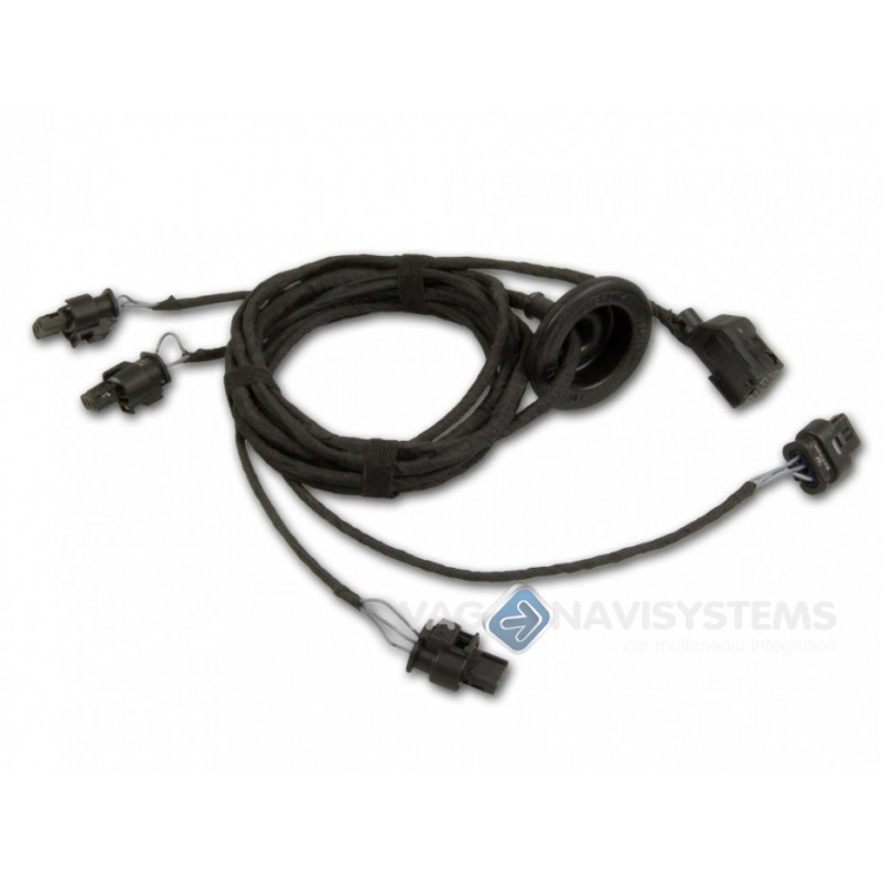 Cableado para aparcamiento, PDC - Sensores traseros - Audi A1 (8X), Q3 (8U)