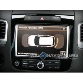 Parking distance control PDC with OPS - Front + rear retrofit - VW Touareg (7P)