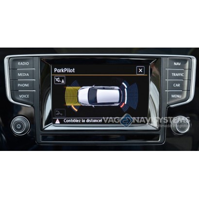 Kit de Reequipamiento - Aparcamiento delantero y trasero PDC con OPS - VW Golf VII (AU)