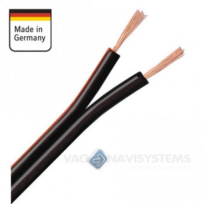 Cable de altavoz - 0,75mm ² Ø a 4mm ² Ø , rollo de 100m, Premium 100% Cobre