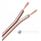 Cable de altavoz - 0,75mm ² Ø a 4mm ² Ø ,bobinas de 100m, Economy CCA