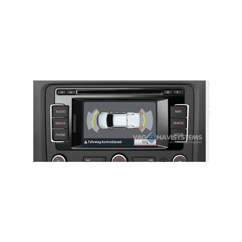 Parking distance control PDC with OPS - Front + rear retrofit - VW Amarok (2H)