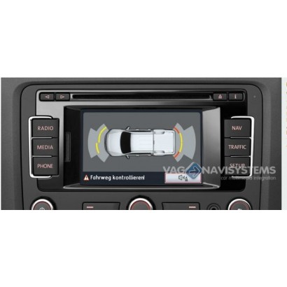 Parking distance control PDC with OPS - Front + rear retrofit - VW Amarok (2H)