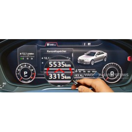 Servicio de equiparación de kilometraje en cuadros de instrumentos Virtual Cockpit Digital Cockpit MQB y MLB subir KM