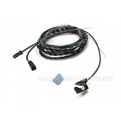 Rear View Camera (low) OEM - Harness - Volkswagen Scirocco (13) - RNS 510, 315