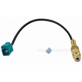 Video adapter - RCA female to Fakra female