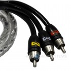 Audio/video cable - RCA - Ampire of 50cm. up to 5,5m. - 3 channels