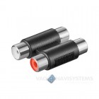 Adapter - RCA - female - female