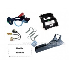 Retrofit set 1DIN--2DIN - Audi RNS-E