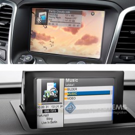 Reproductor AV independiente - USB - con control remoto