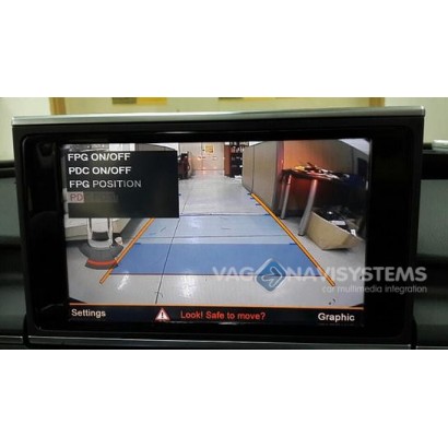 Kit de reequipamiento - Cámara trasera integrada aftermarket - Audi A1 (8X)