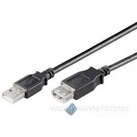 Cable extensión USB - 3m/5m - macho-hembra