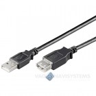 USB extension cable - 3m/5m - male-female