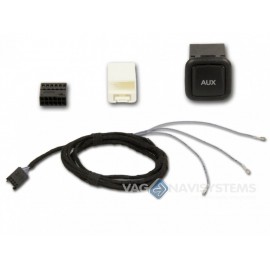 Retrofit set - Aux IN socket jack 3.5mm - Audi A4 (8K), A5 (8T), Q5 (8R) - Concert 6.5"