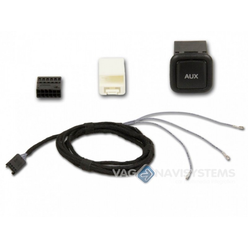 Retrofit set - Aux IN socket jack 3.5mm - Audi A4 (8K), A5 (8T), Q5 (8R) - Concert 6.5"