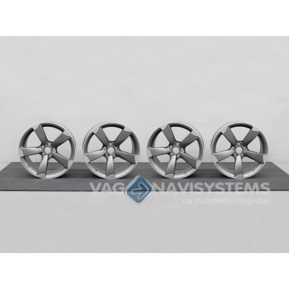 4G0601025BP - Audi Rotor Genuine alloy wheels 20'' Titan matte - set of 4 - Audi A6 (4G)