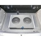Double ultra-compact Subwoofer (2x8") I-SOTEC - For trunk installation