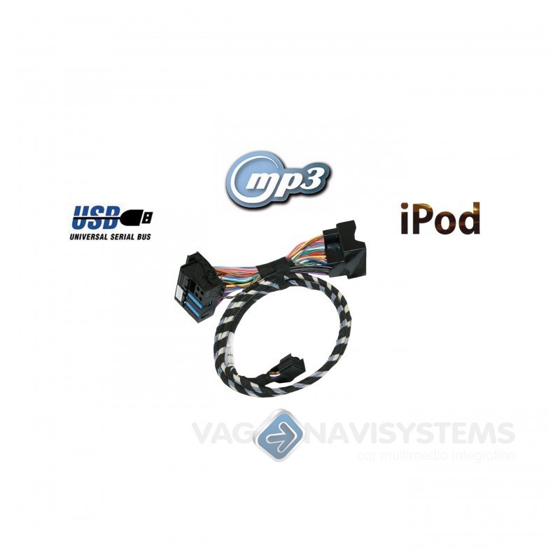 Plug & Play Cable set - Audi Music Interface AMI - RNS-E
