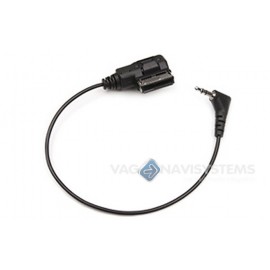 4F0051510T - AUX in Jack 3.5, AMI Audi Music Interface adapter - MMI 2G, 3G, 3G+, RNSE, RMC