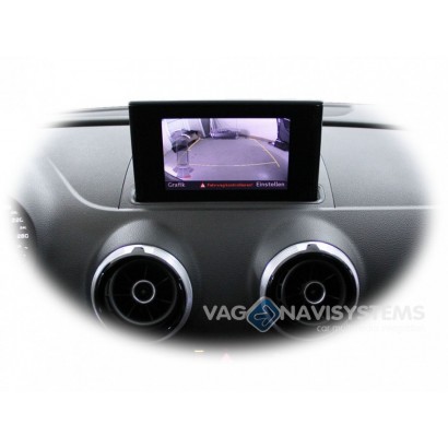Rear view camera (low) - Retrofit - Audi A3 (8V)