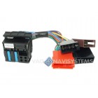 Wiring harness Plug and Play adapter ISO to Quadloc - Audi RNS-E - A4 (8E), A6 (4B), A3 (8P)