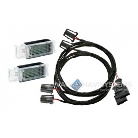 Kit de reequipamiento luces de cortesía traseras para vehículos Volkswagen