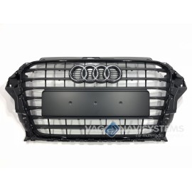 8V3853651 - Audi A3 (8V) Hatchback/Sportback, calandra/parrilla original negro brillante/mate